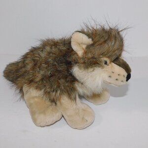 Ontario Parks 12" Plush Tan Brown Gray Wolf K&M International stuffed Animal